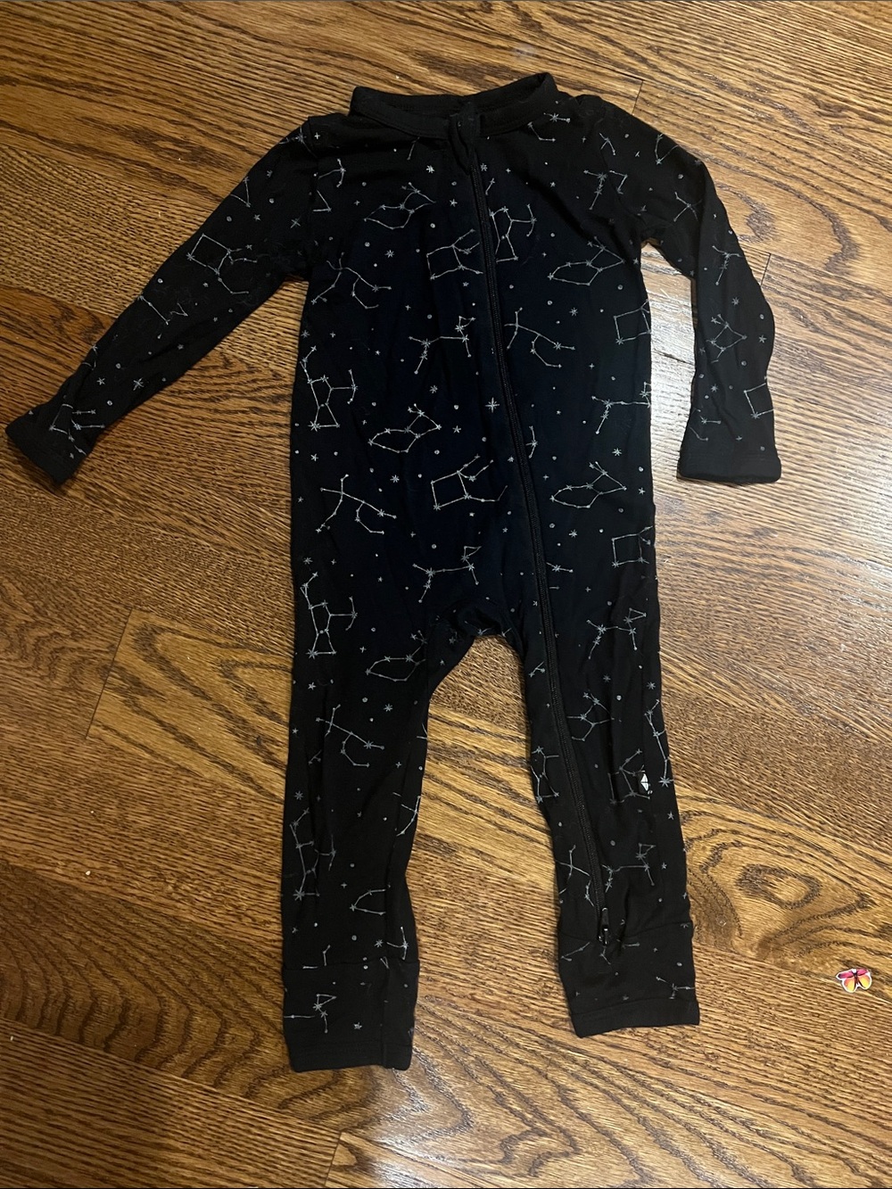 Kyte Baby Constellation Romper Pajama in Midnight